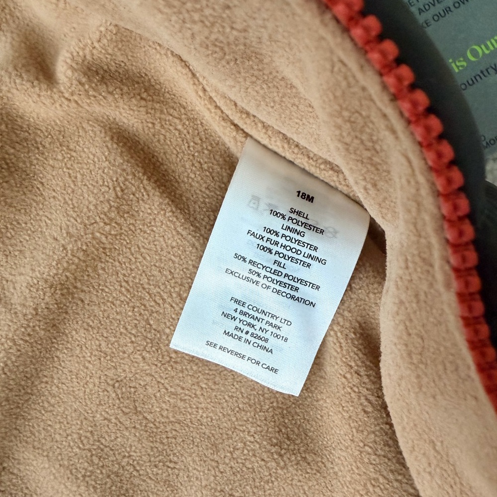 Free Country Green Puffer Snowsuit - Picture 9 of 16